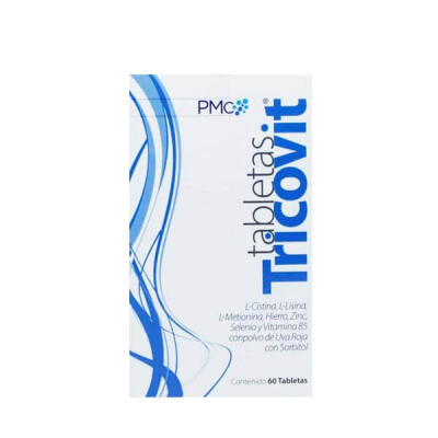 Tricovit Caja x 400 mg 60 tabletas