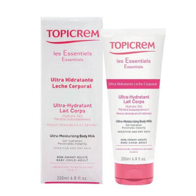 Topicrem Ultra hidratante leche corporal x 200 ml