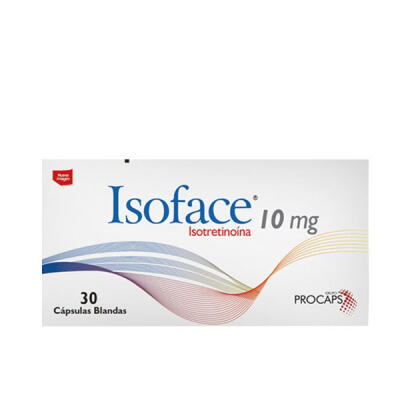 Isoface 10 mg x 30 Cápsulas