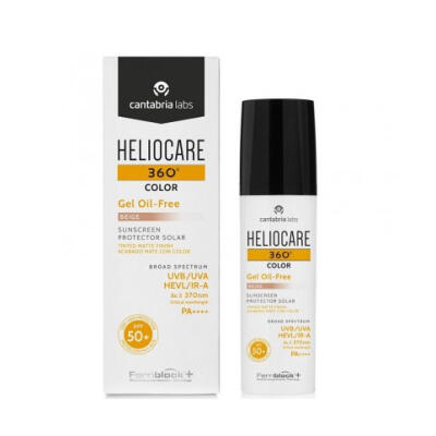 Heliocare Gel Oil Free Color Beige SPF50+ x 50 ml