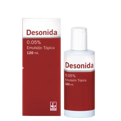 Desonida Emulsión 0.05% x 120 ml