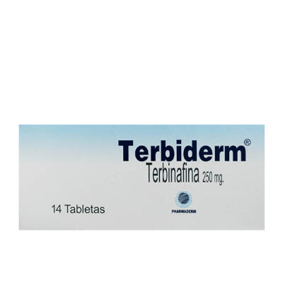 Terbiderm caja x 12 tabletas