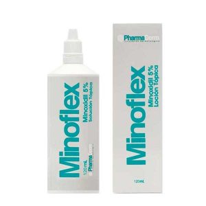 Minoflex Minoxidil 5% Loción x 120 ml