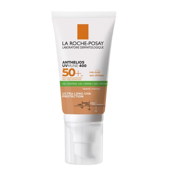 Anthelios UVMune 400 Oil Control Toque Seco SPF50+ Color x 50 ml